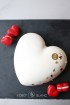 Red Velvet Cream Cheese Mousse  Heart Shape Cake (7 Inch)